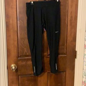 Black nike workout pants